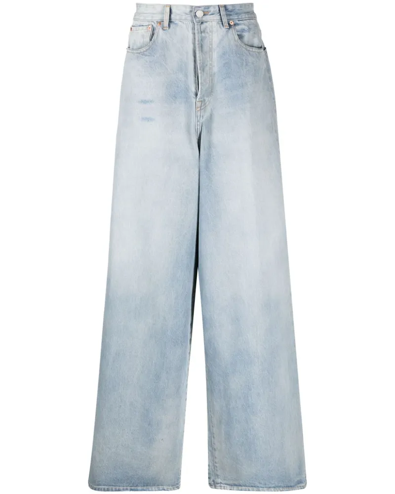 VETEMENTS Big Shape Jeans mit lockerem Schnitt - Blau Blau