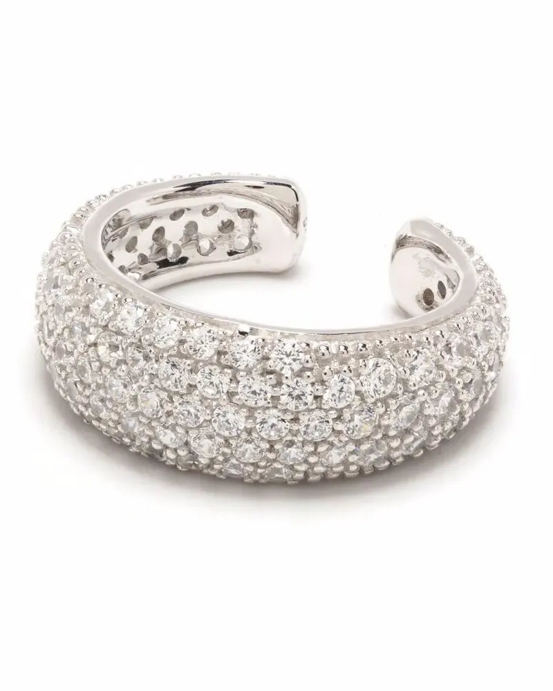 Tom Wood Breiter Ear Cuff mit Zirkonia - Silber Silber
