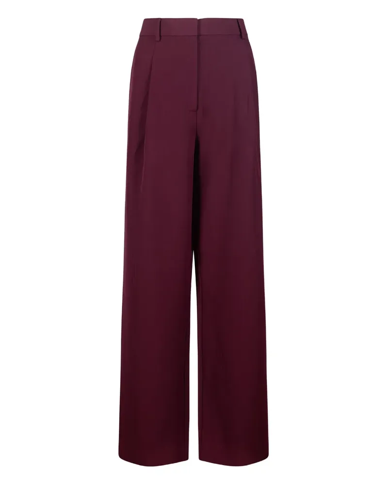 Selected Hose mit Bügelfalten - Rot Rot