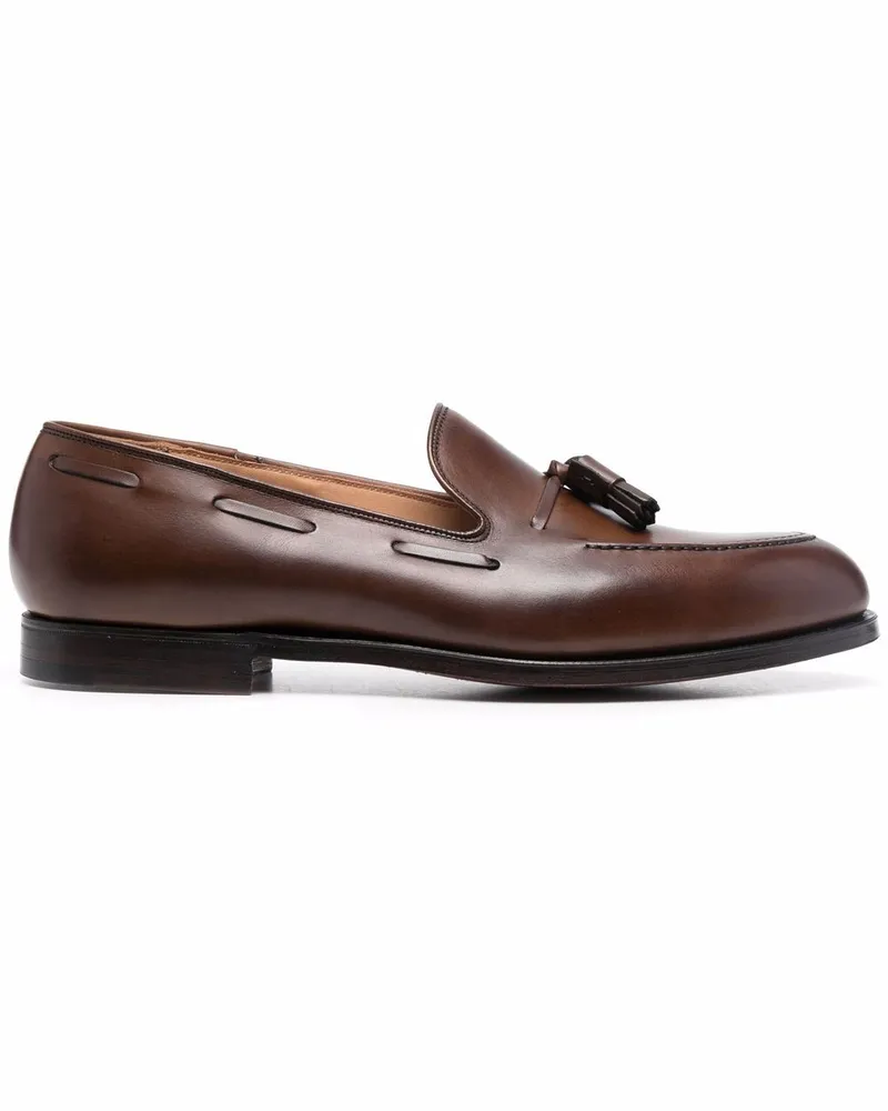 Crockett & Jones Loafer mit Quasten - Braun Braun