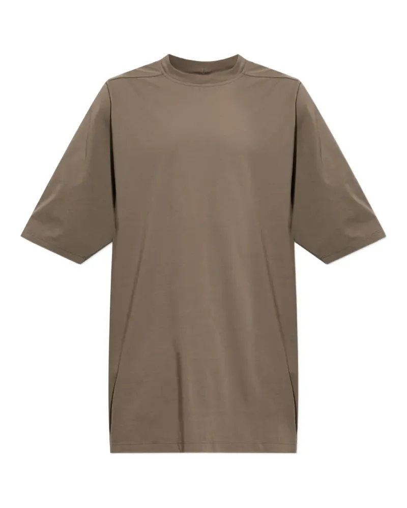 Rick Owens T-Shirt mit Nahtdetail - Braun Braun