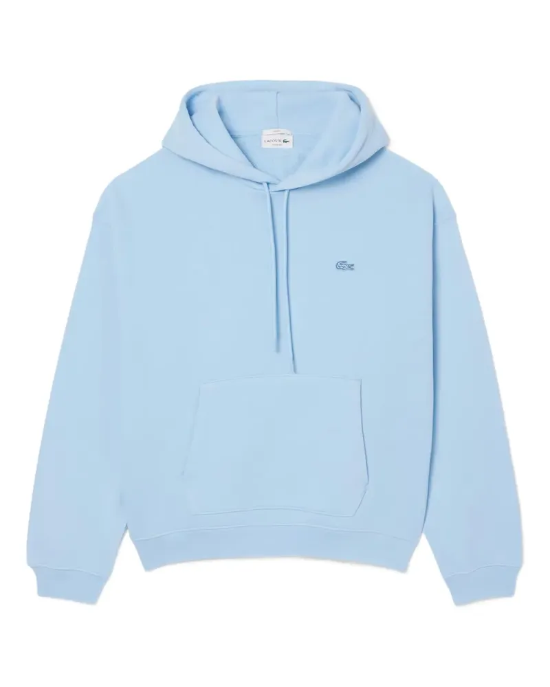 Lacoste Hoodie mit Logo-Patch - Blau Blau