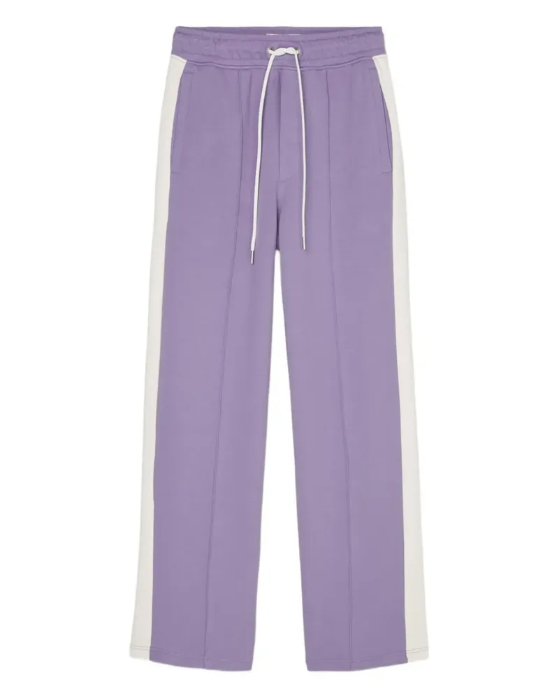 Marc O'Polo Jogginghose in Colour-Block-Optik - Violett Violett