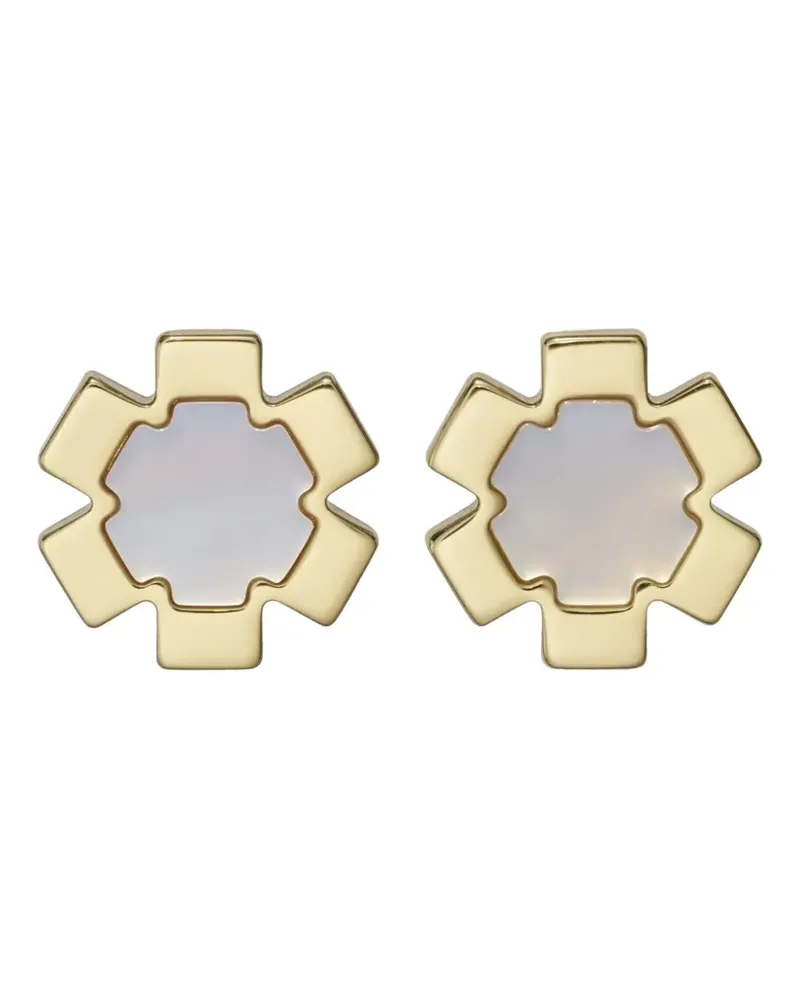 Tory Burch Forget Me Not stud earrings - Gold Gold