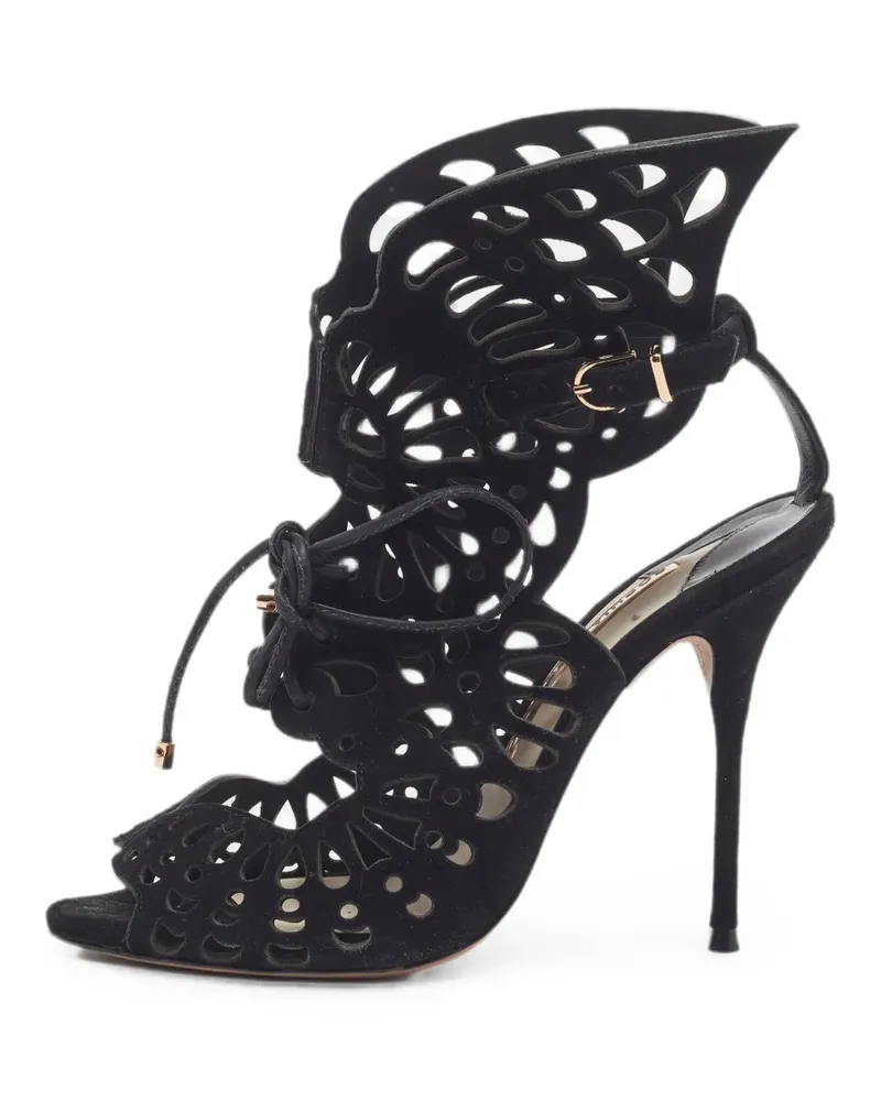 Sophia Webster Riko laser-cut sandals - Schwarz Schwarz