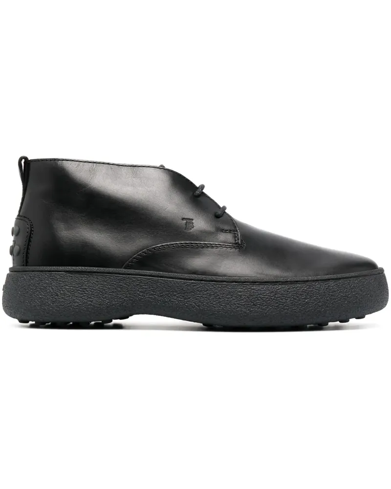 TOD'S W. G. Desert-Boots - Schwarz Schwarz