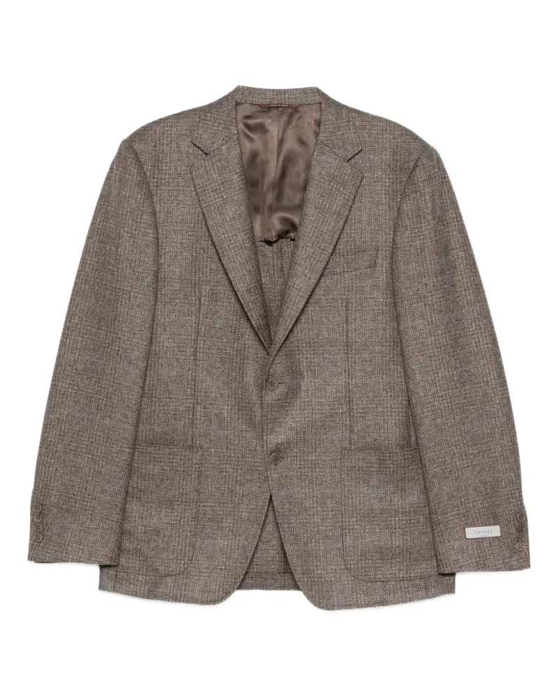 Canali wool blazer - Braun Braun