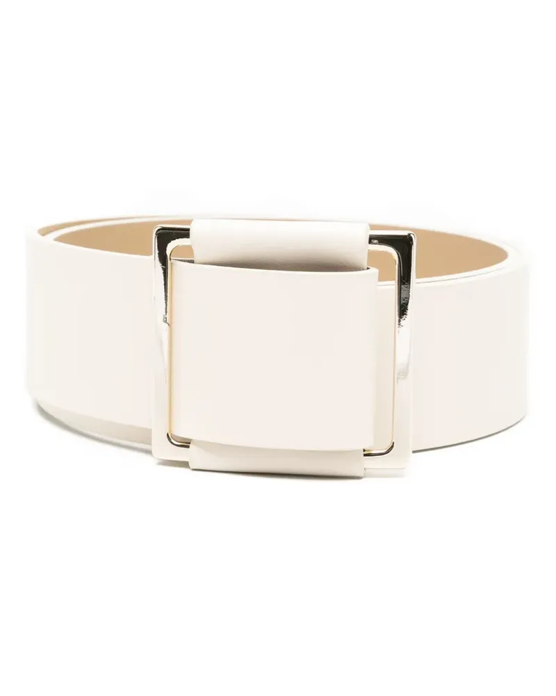 D.EXTERIOR square-buckle belt - Nude Nude