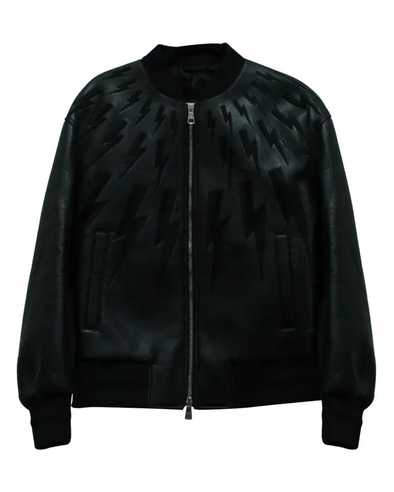 Neil Barrett Thunderbold bomber jacket - Schwarz Schwarz