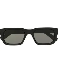 RETROSUPERFUTURE Eckige Sonnenbrille Schwarz