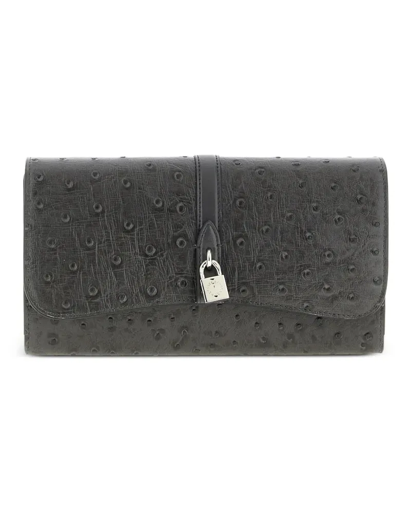 Stella McCartney Ryder padlock cross body bag - Grau Grau