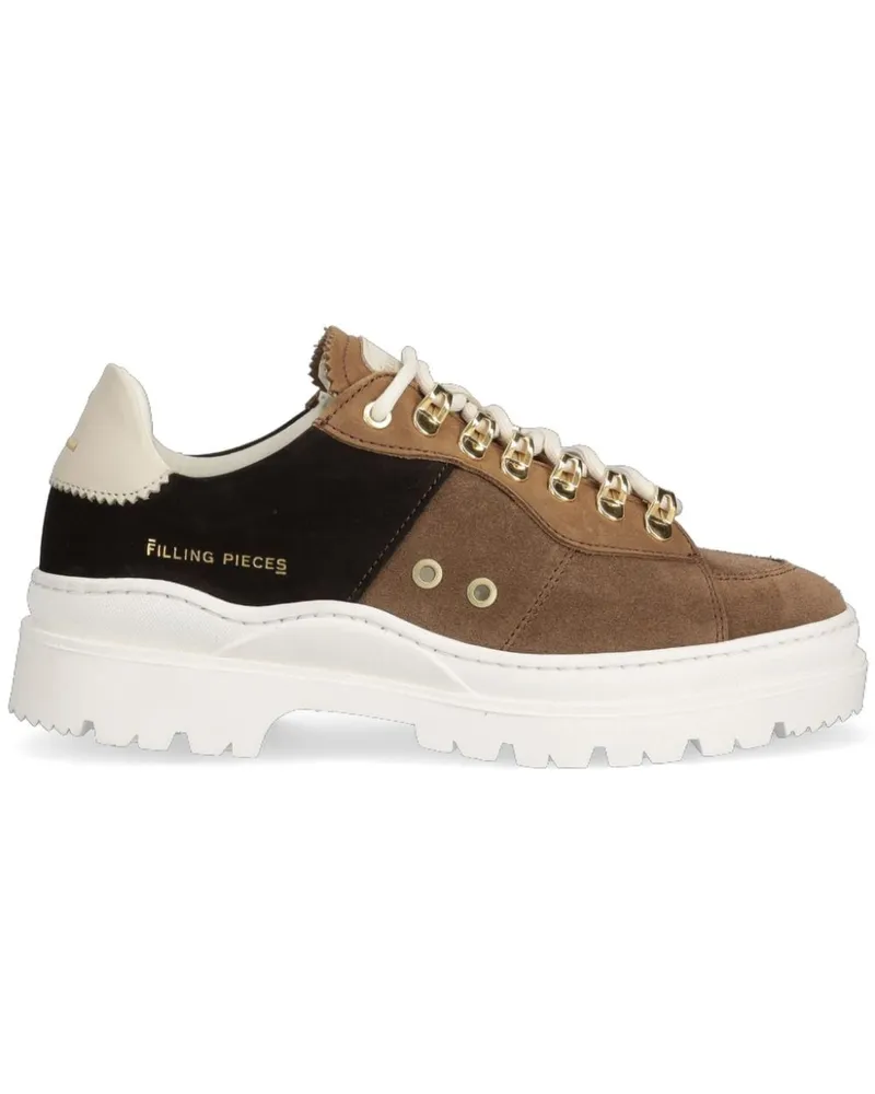 Filling Pieces Court Sneakers aus Wildleder - Braun Braun