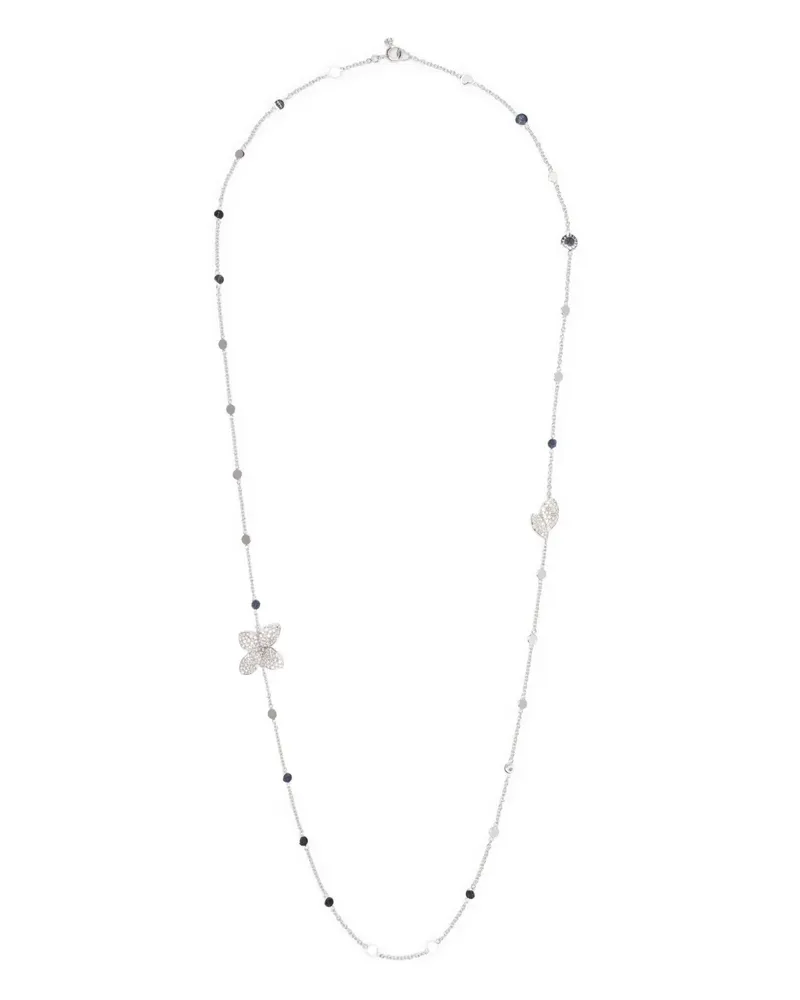 Pasquale Bruni 18kt Giardini Segreti Opera Weißgoldring mit Diamant - Silber Silber