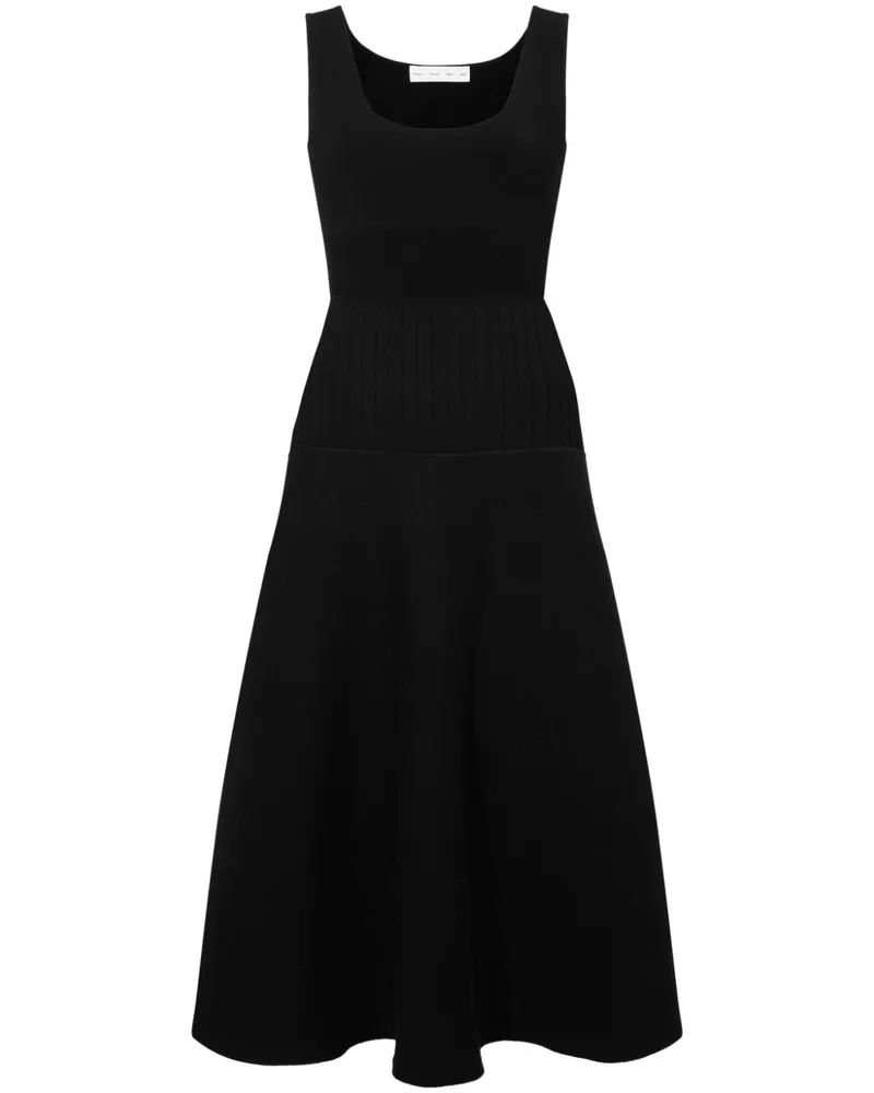 Proenza Schouler Lucia Strickkleid - Schwarz Schwarz