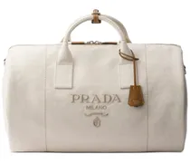 Reisetasche mit Logo-Prägung - Nude
