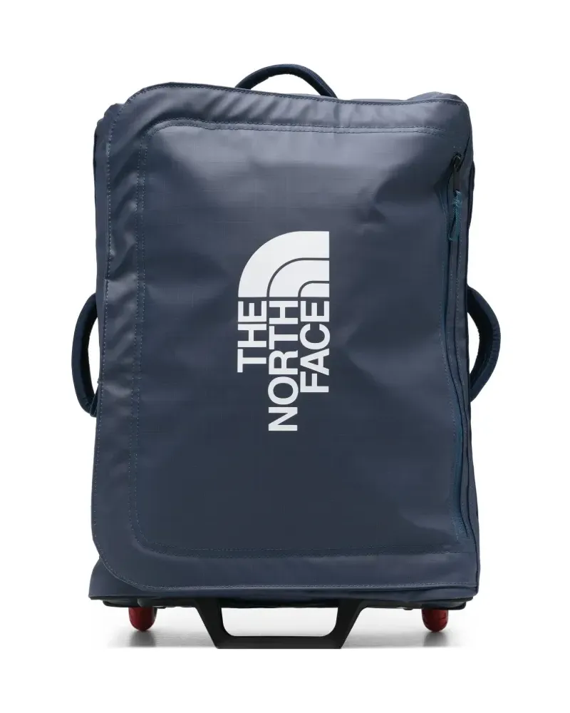 The North Face wheeled logo-print holdall - Blau Blau