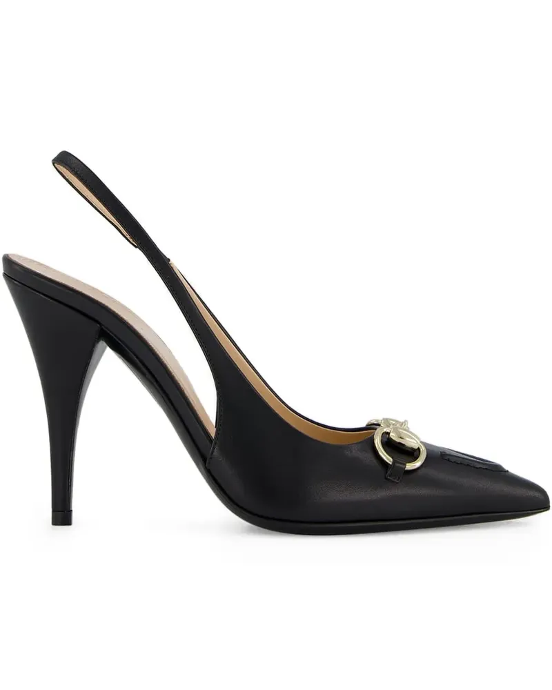Gucci Slingback-Pumps mit Horsebit 105mm - 1000 1000