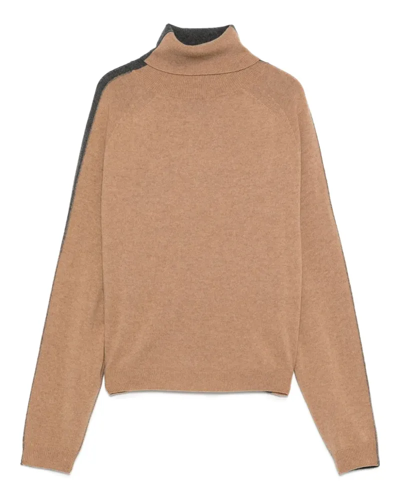 Semicouture Pullover mit Rollkragen - Braun Braun
