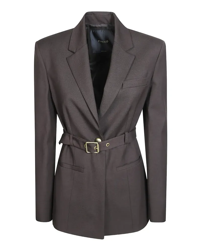 Pinko belted jacket - Braun Braun