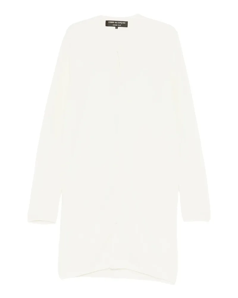 Comme des Garçons Langer Cardigan mit Knöpfen - Nude Nude