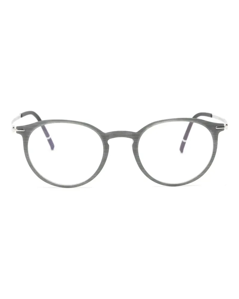 Silhouette round-frame glasses - Grau Grau