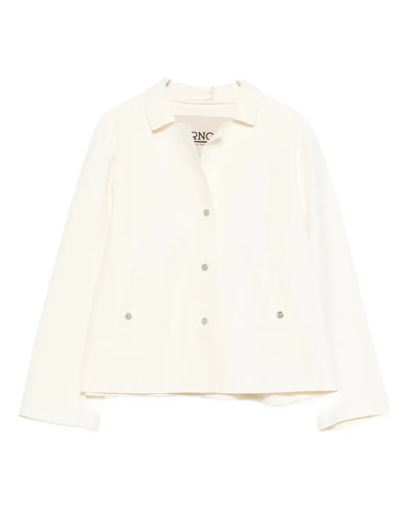 Herno buttoned pocket jacket - Nude Nude