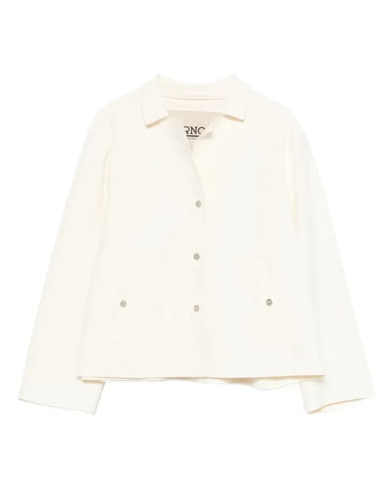Herno buttoned pocket jacket - Nude Nude