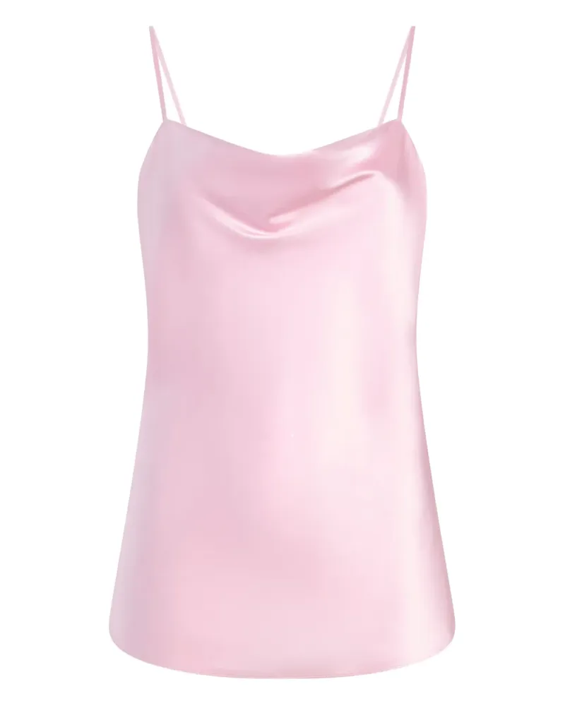 Cinq à Sept Marta Cami Oberteil mit Wasserfallausschnitt - Rosa Rosa