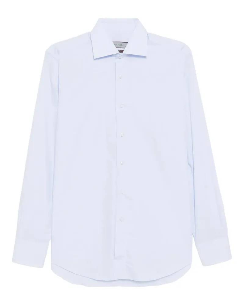 Canali Nuvola Hemd - Blau Blau