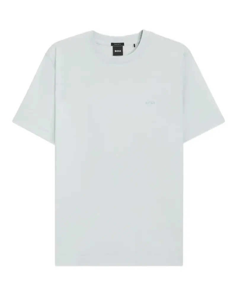 HUGO BOSS T-Shirt mit Logo-Print - Blau Blau