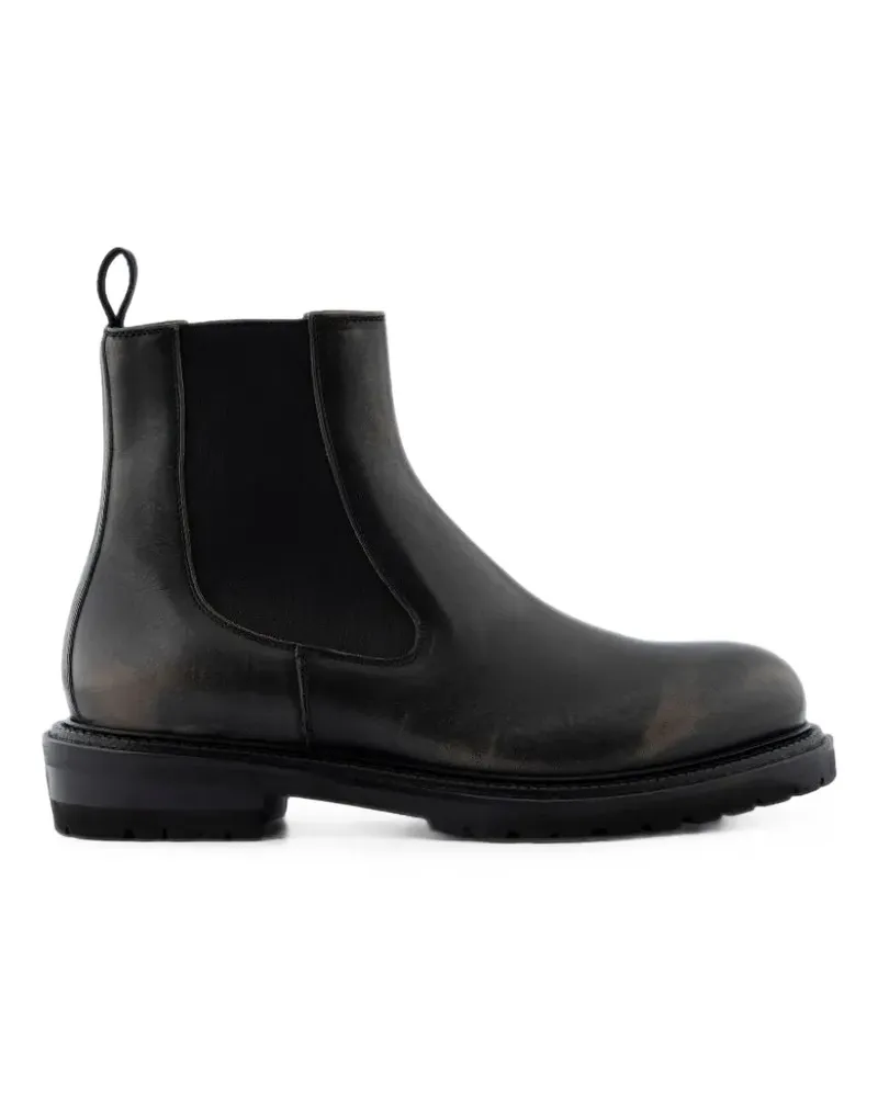 Buttero Fiorentina Stiefel mit Stretcheinsatz - Schwarz Schwarz