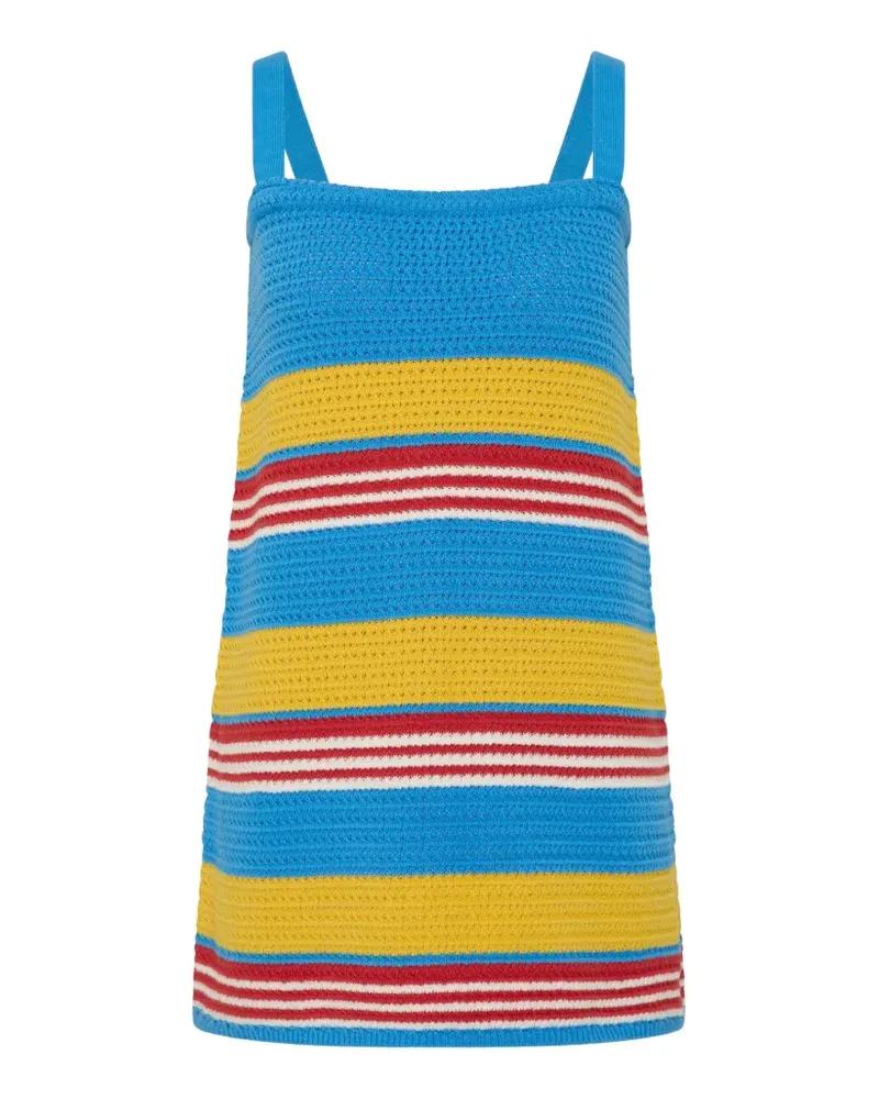 Posse Tammy crochet mini dress - Blau Blau