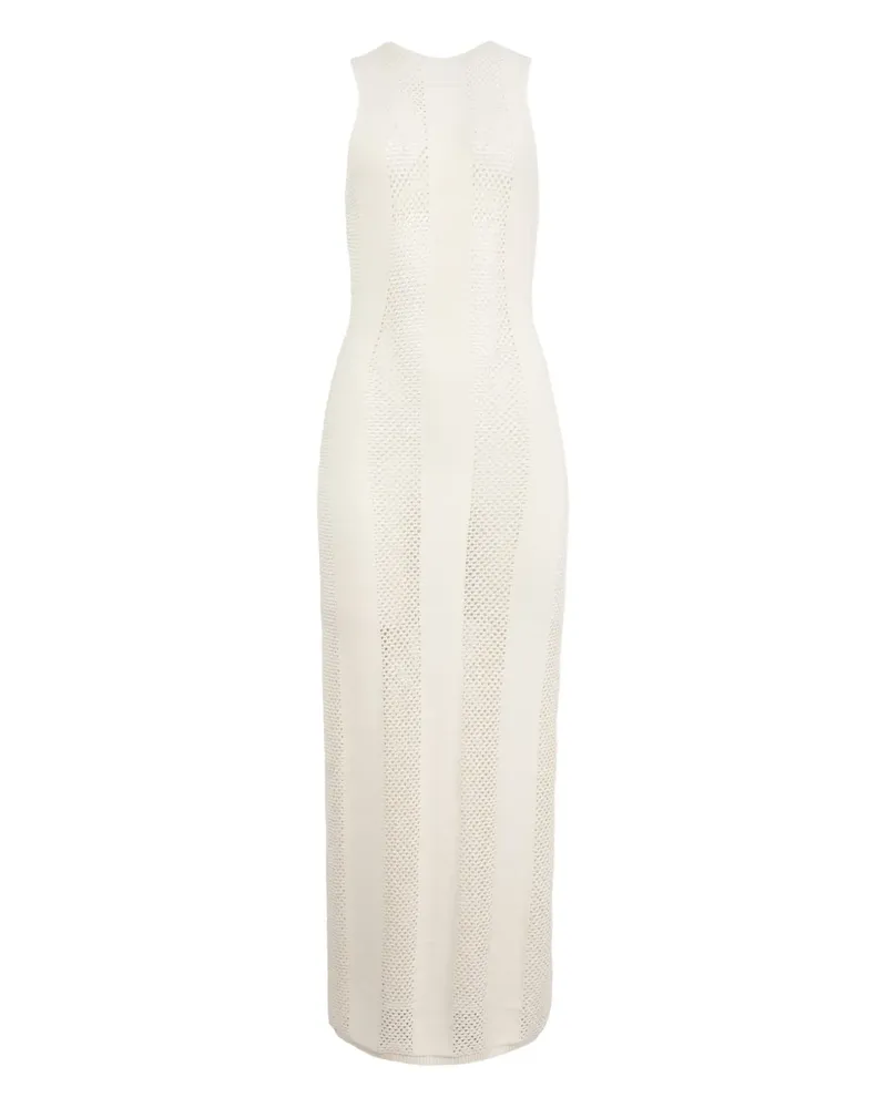 Fleur Du Mal Simone Kleid - Weiß Weiß