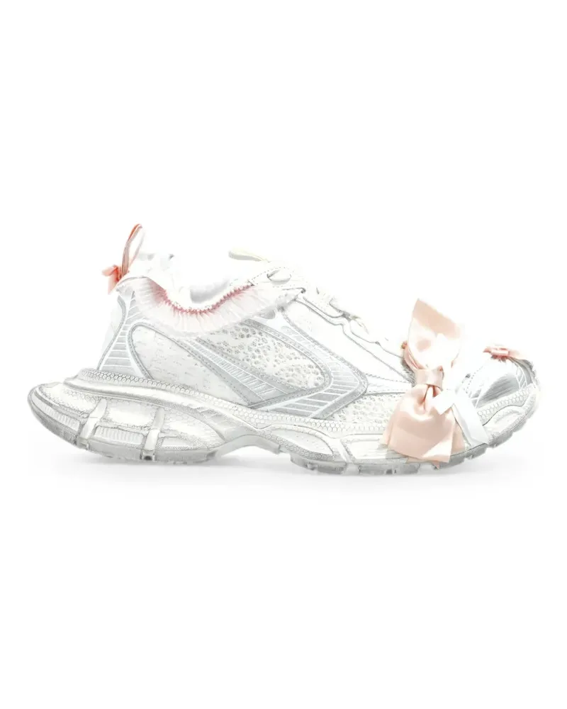 Balenciaga 3LX Sneakers mit Schleifendetail - Weiß Weiß