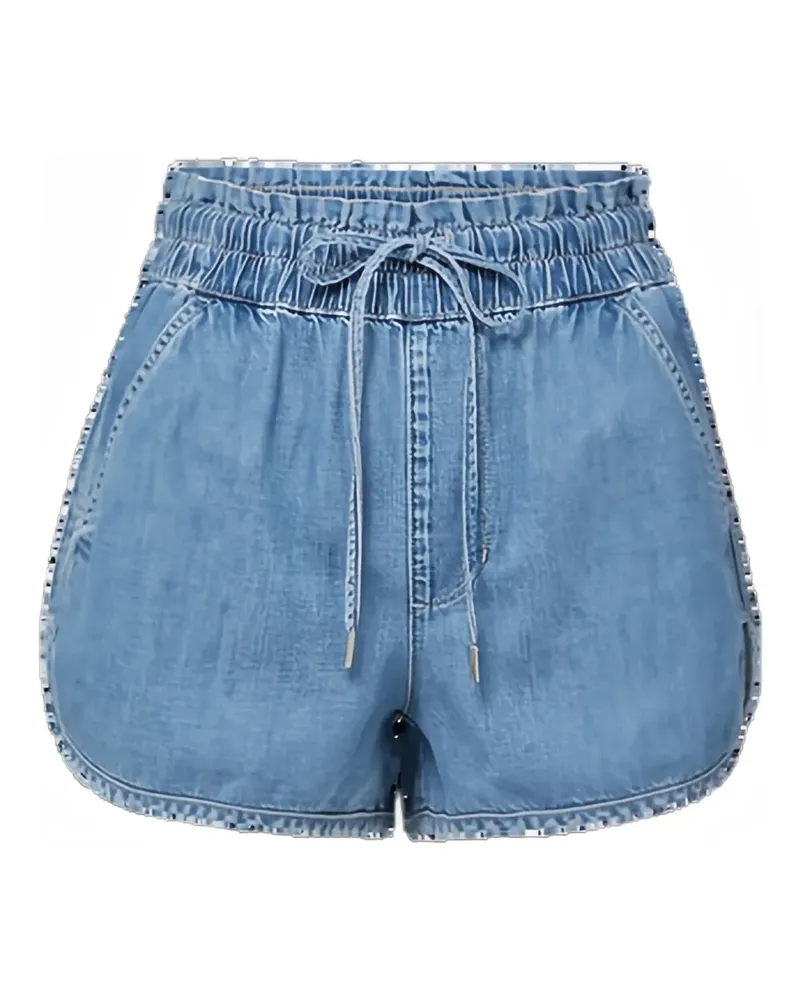 Veronica Beard Nessie Dolphin Jeans-Shorts mit Stretchbund - Blau Blau