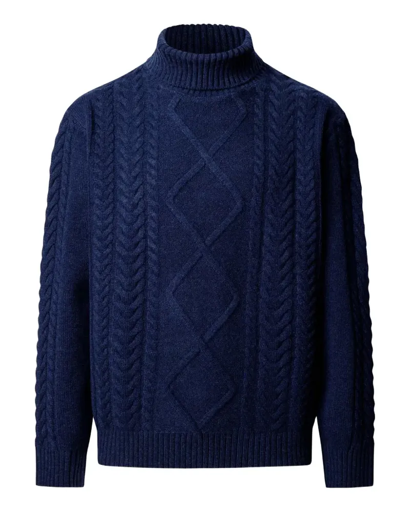 Hackett Pullover mit Argyle-Muster - Blau Blau