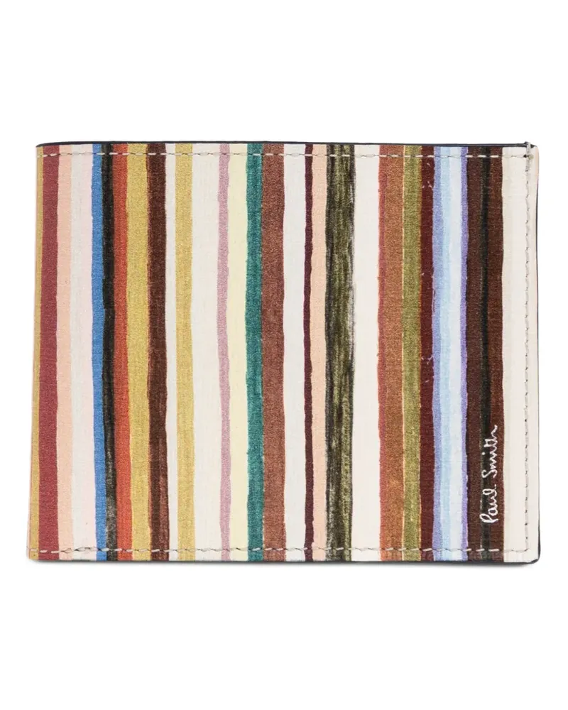 Paul Smith Gestreiftes Kartenetui - Nude Nude