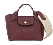 Épure XS Tote Bag mit Logo-Prägung - Rot