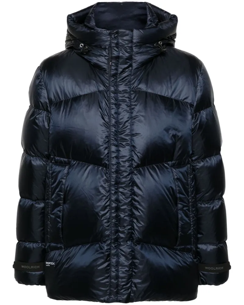 Woolrich Jacke mit Kapuze - Blau Blau