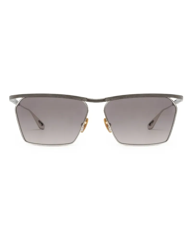 Jacques Marie Mage Bresson Brille mit geometrischem Gestell - Grau Grau