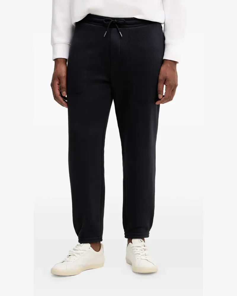 Armani Exchange drawstring logo-detail track pants - Blau Blau