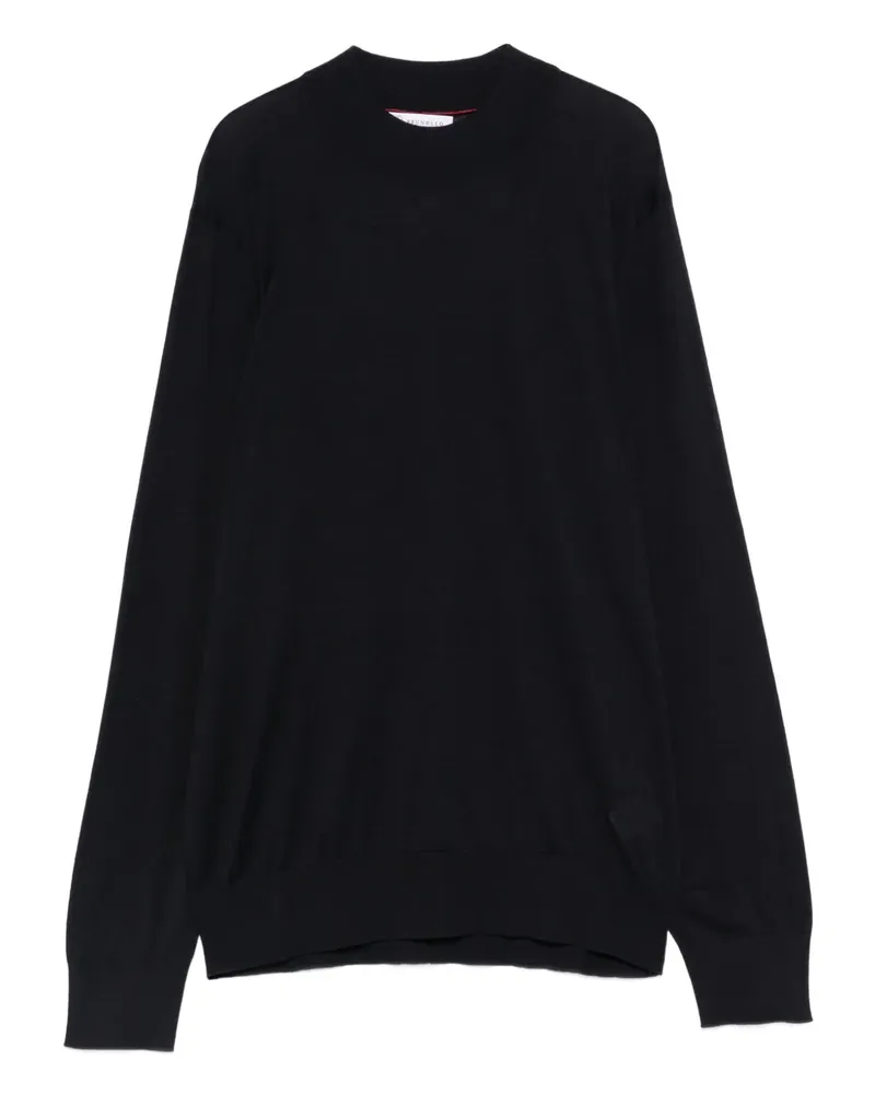 Brunello Cucinelli long-sleeve sweater - Blau Blau
