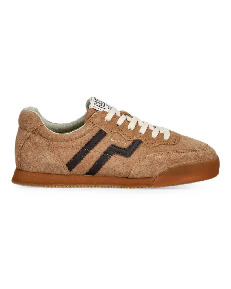 Gant Beylana Sneakers mit Logo-Patch - Braun Braun