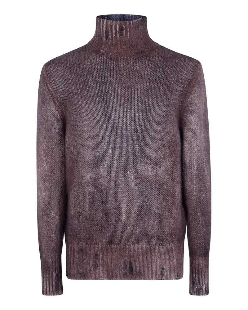 Avant Toi Pullover mit Rollkragen - Braun Braun