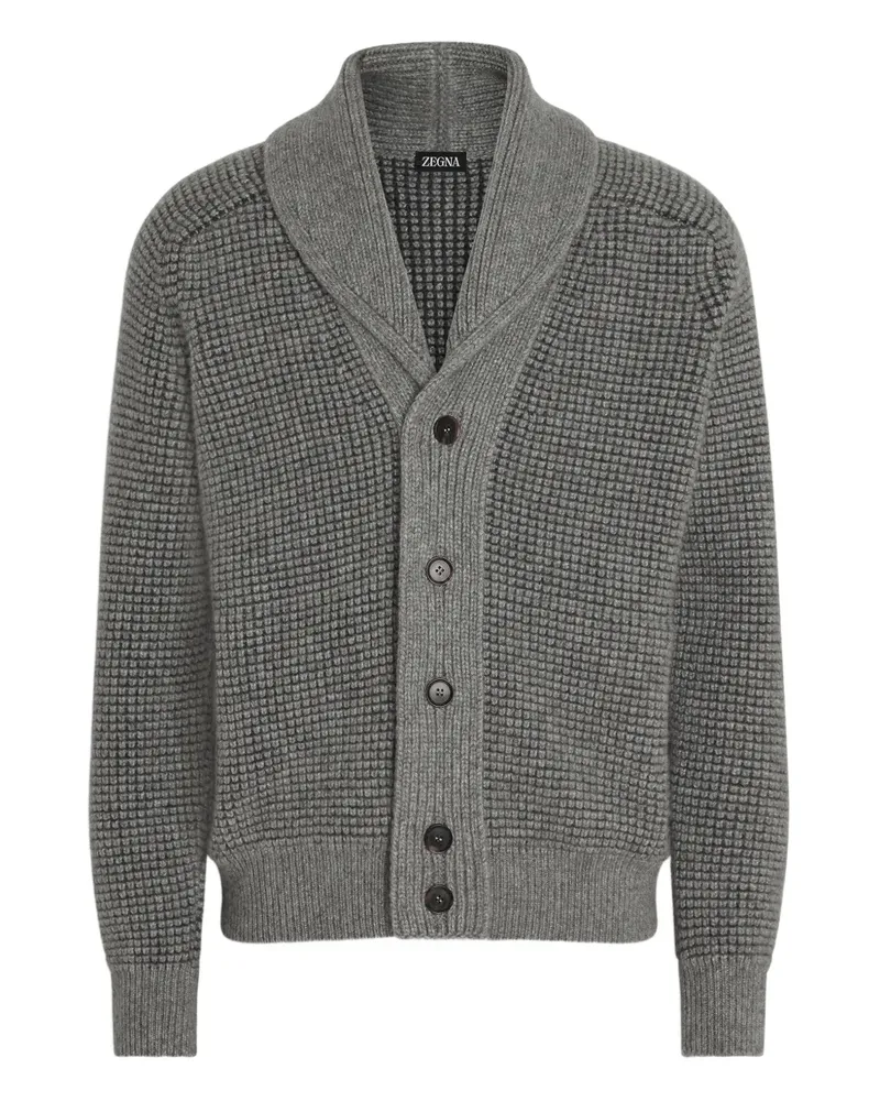 Ermenegildo Zegna Cardigan mit Schalkragen - Grau Grau