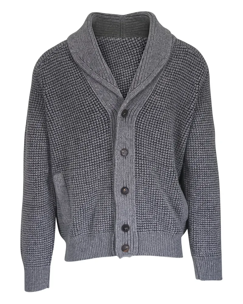 Ermenegildo Zegna Cardigan mit Schalkragen - Grau Grau