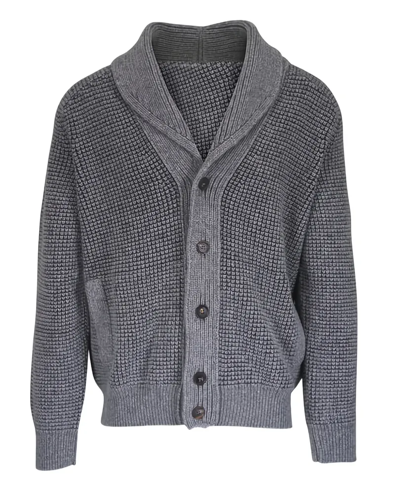 Ermenegildo Zegna Cardigan mit Schalkragen - Grau Grau
