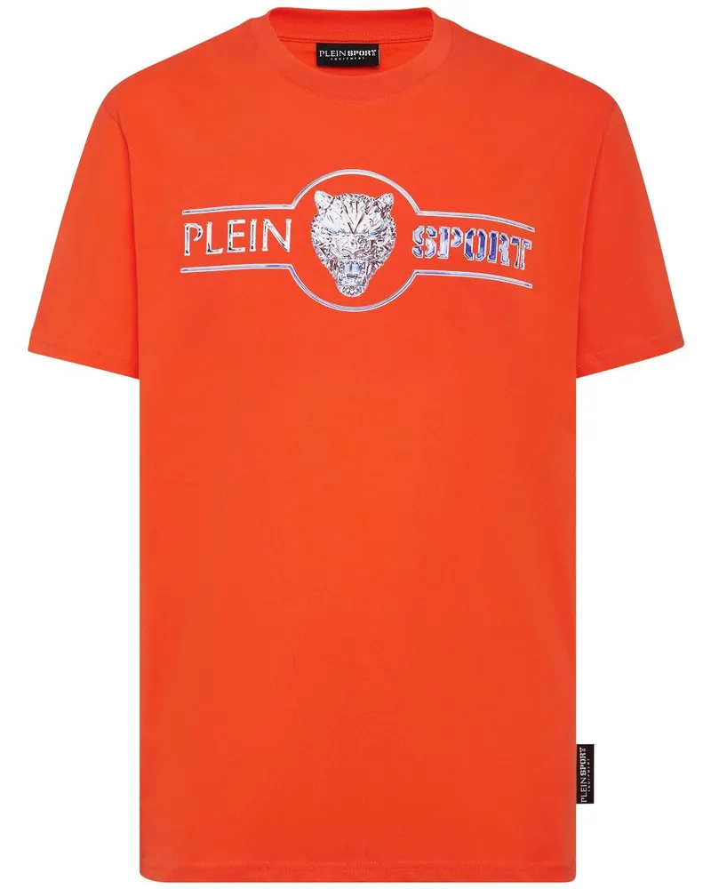 Philipp Plein T-Shirt mit Logo-Print - Orange Orange