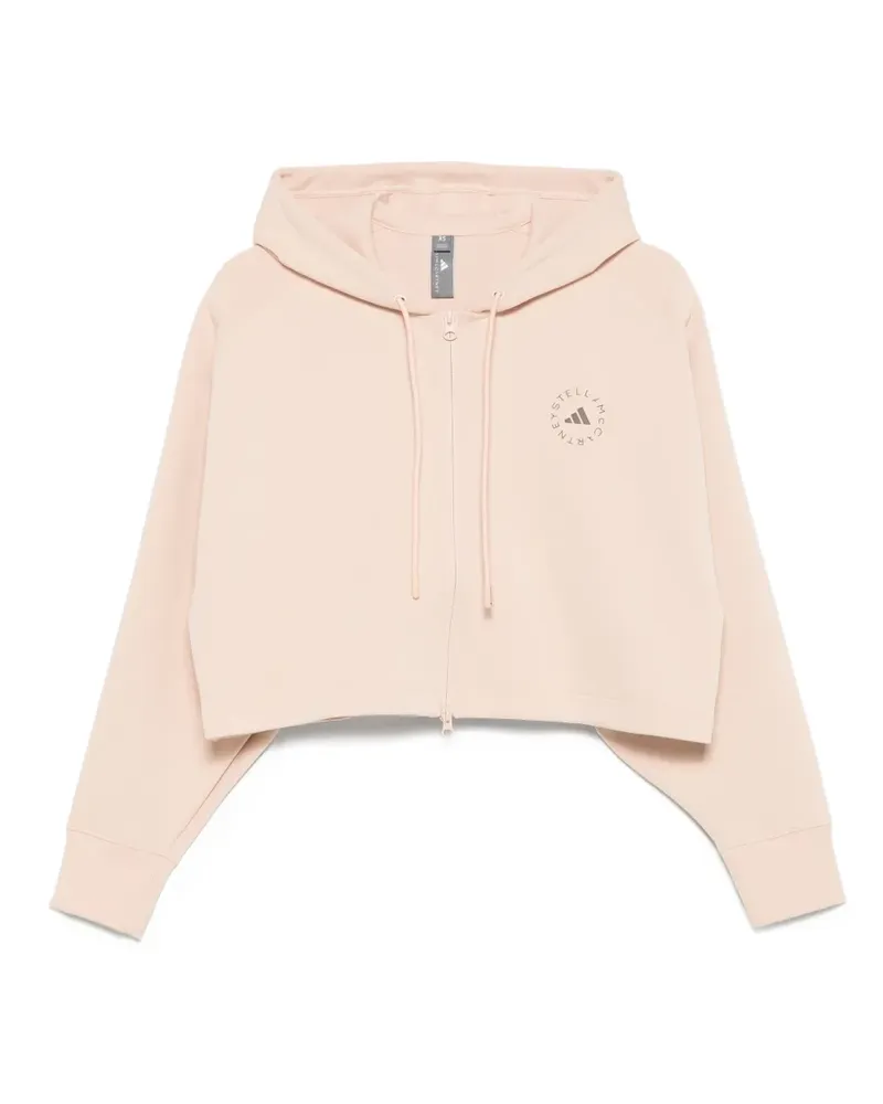 adidas Kapuzenjacke mit Reißverschluss - Nude Nude