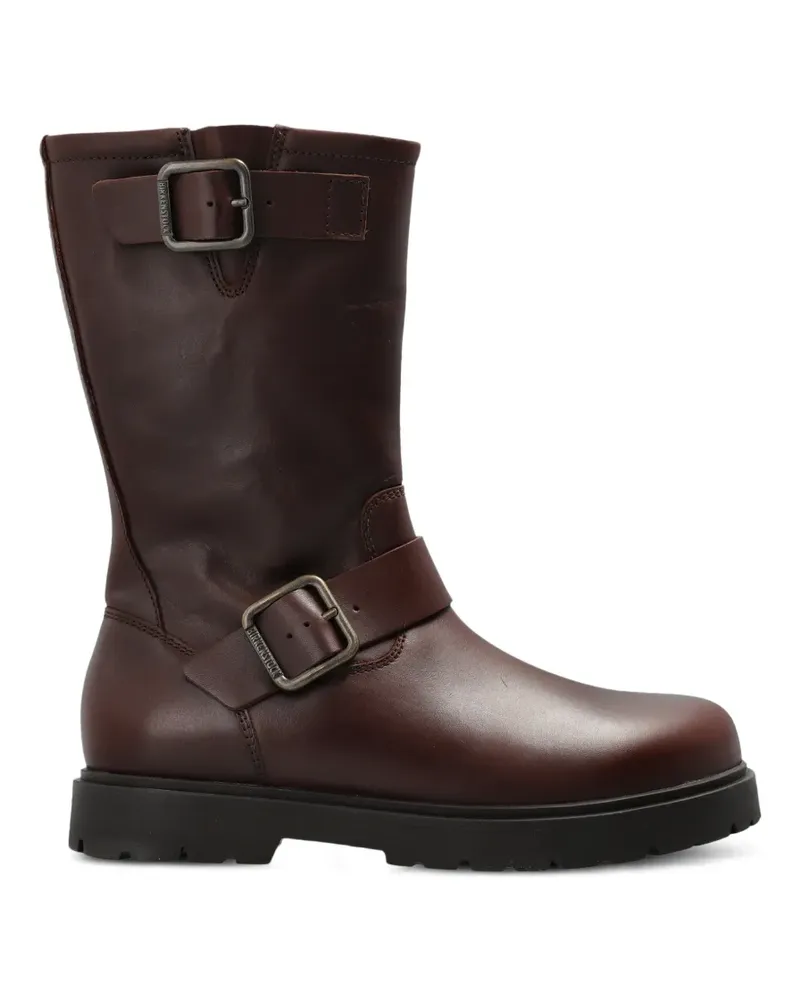 Birkenstock Highwood Mid Stiefel mit Schnallendetail - Braun Braun
